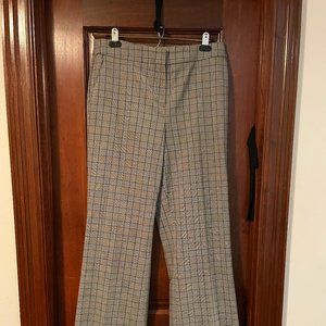 Nine West Check Straight-leg Dress Pants | Size 8